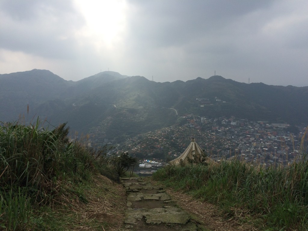 Look at JiuFen from Keelung Mountain